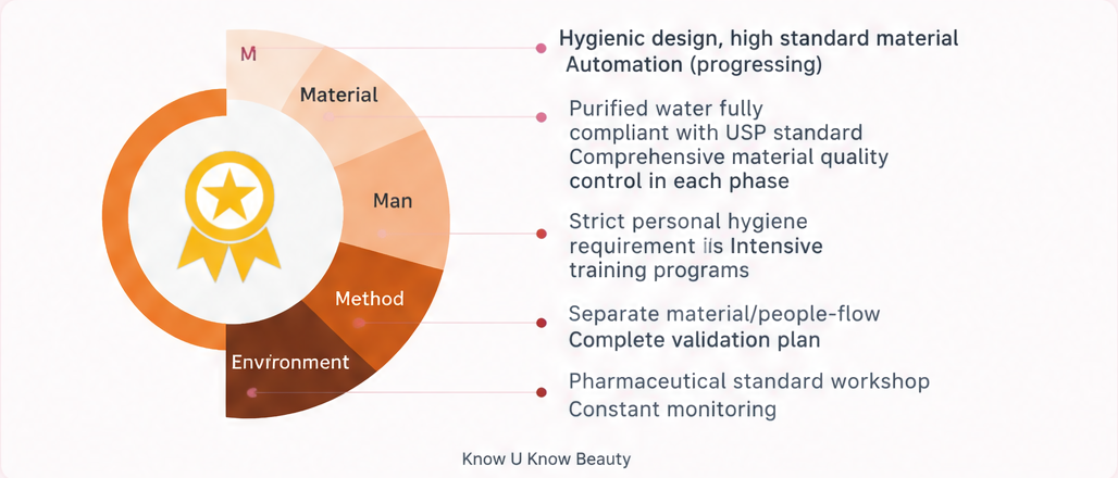 4M1E Quality Management Framework Diagram